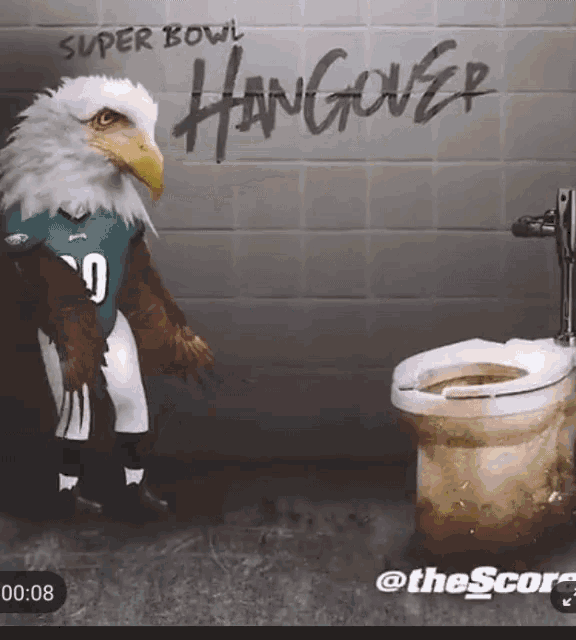 Eagles Hangover GIF - Eagles Hangover Vomit GIFs
