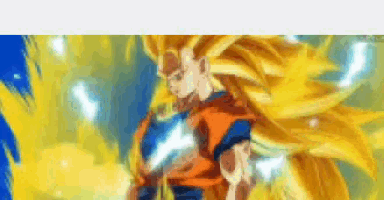 a pixel art of a cartoon character with a lot of hair .