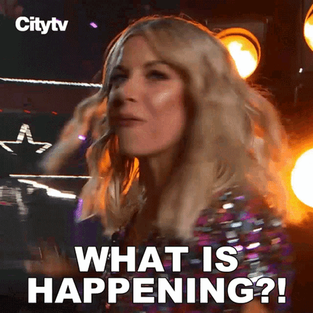 What Is Happening Lindsay Ell GIF - What Is Happening Lindsay Ell Canadas Got Talent GIFs