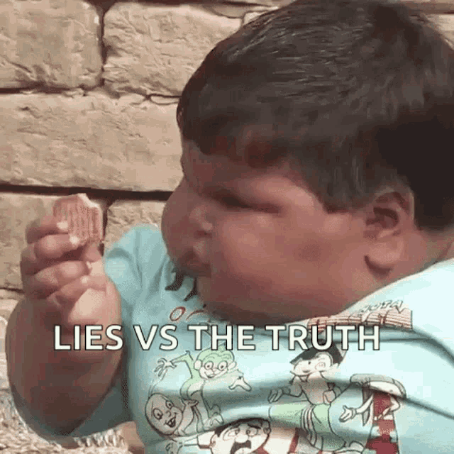 Kid Funny GIF - Kid Funny Lies Vs The Truth GIFs