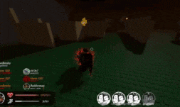a screenshot of a video game shows a person being killed