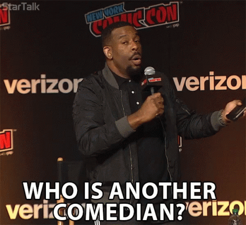Who Is Another Comedian Comedian GIF - Who Is Another Comedian Comedian Chuck Nice GIFs
