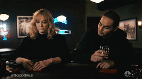 Can We Clink Our Glasses Christina Hendricks GIF - Can We Clink Our Glasses Christina Hendricks Beth Boland GIFs
