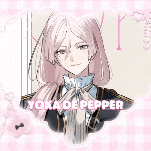 a picture of a girl with the name yoka de pepper