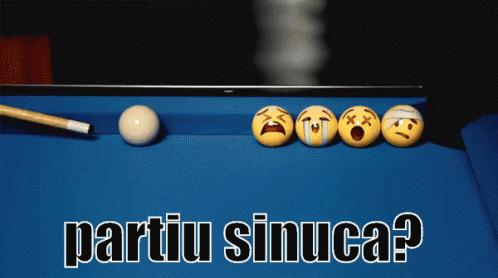 Sinuca / Jogar Sinuca / Mesa De Sinuca  / Emoji GIF - Emoji Pool Table Emojis GIFs