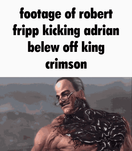 King Crimson Metal Gear Rising GIF - King Crimson Metal Gear Rising Adrian Belew GIFs
