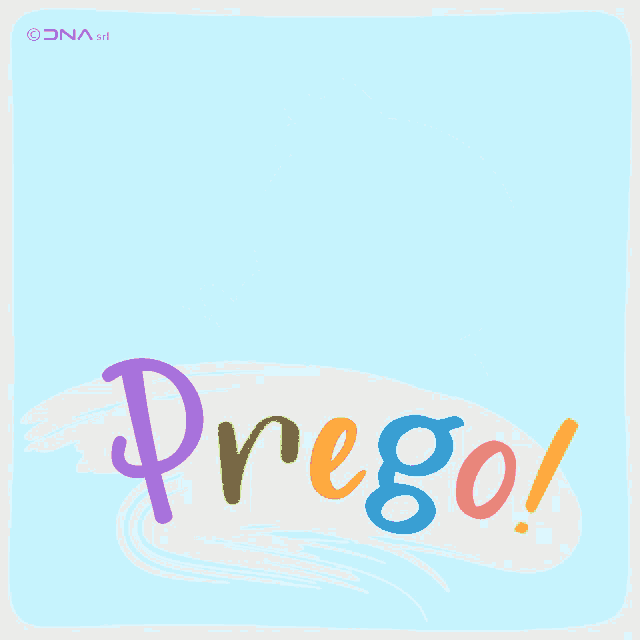 a pink bird with the word prego written on it