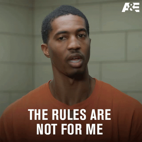The Rules Are Not For Me Dennis GIF