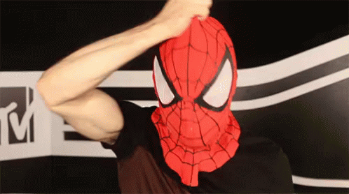 Daniel Radcliffe GIF - Spiderman Mask Danielradcliffe GIFs
