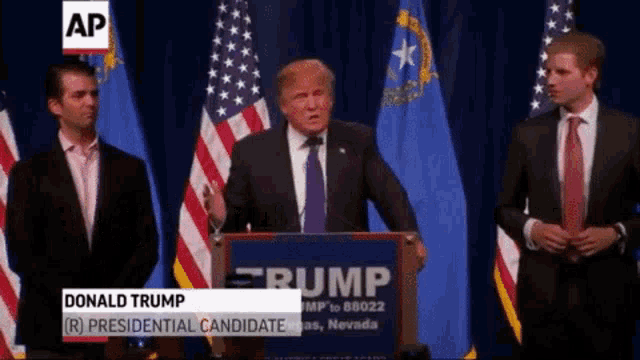 Donald Trump Trump GIF - Donald Trump Trump Eric Trump GIFs