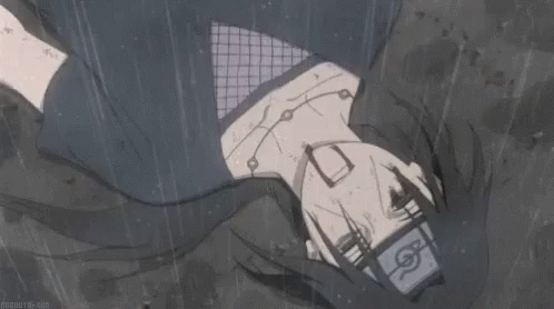 Itachi Uchiha Raining GIF - Itachi Uchiha Raining Naruto GIFs