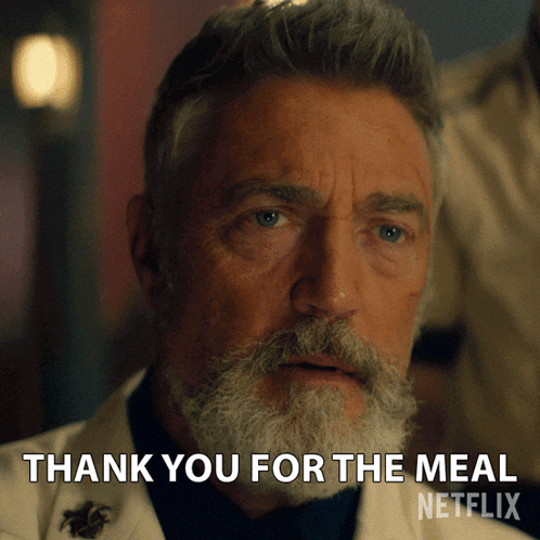 Thank You For The Meal Garp GIF - Thank You For The Meal Garp Vincent Regan GIFs