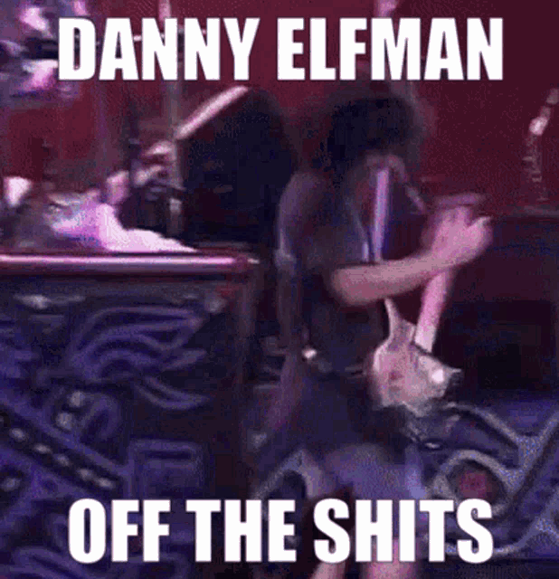 Danny Elfman Danny Elfman Off The Shits GIF - Danny Elfman Danny Elfman Off The Shits Oingo Boingo GIFs