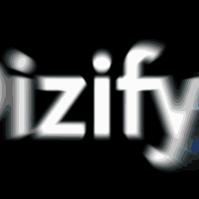 a blurred image of the izifly logo