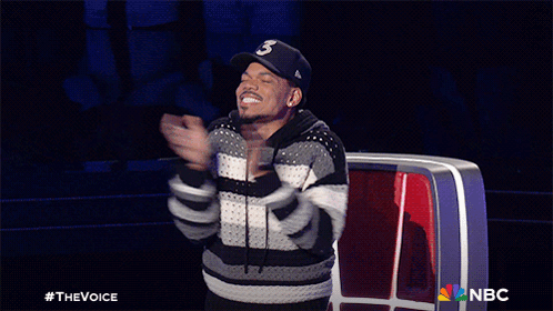Clapping Hands Chance The Rapper GIF - Clapping Hands Chance The Rapper The Voice GIFs