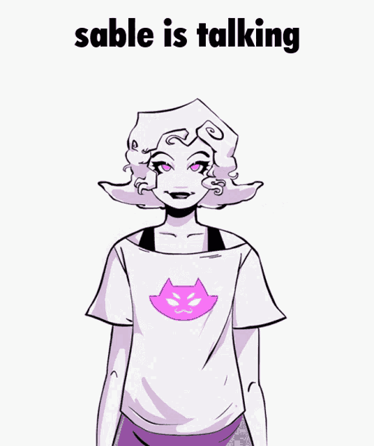Cool Hotel Sable Is Talking GIF