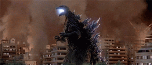 Godzilla Godzilla Against Mechagodzilla GIF - Godzilla Godzilla Against Mechagodzilla Atomic Breath GIFs