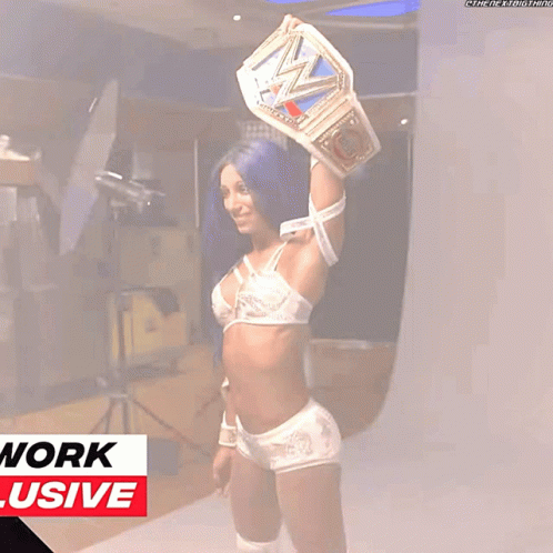 Sasha Banks Smack Down Womens Champion GIF - Sasha Banks Smack Down Womens Champion Photoshoot GIFs