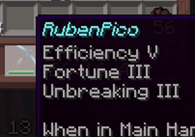 a screenshot of a video game with the name rubenrico