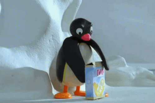 Pingu Eating GIF - Pingu Eating Snack Time GIFs