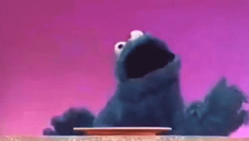 Cookie Monster GIF - Cookie Monster Excited GIFs