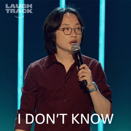 I Dont Know Jimmy O Yang GIF - I Dont Know Jimmy O Yang Laugh Track GIFs