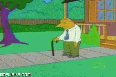 Football In The Crotch GIF - The Simpsons GIFs
