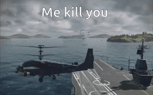 Ka52 Helicopter GIF - Ka52 Helicopter Me Kill You GIFs