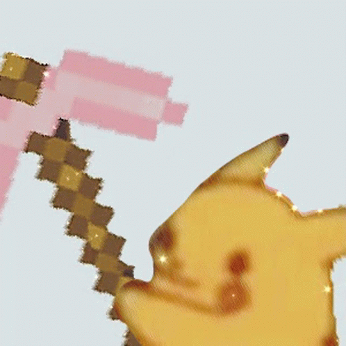 Pikachu Pokemon GIF - Pikachu Pokemon Minecraft GIFs