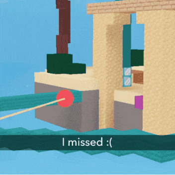 a screenshot of a video game with the words i missed
