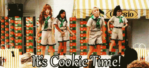 Girl Scout GIF - Girl Scout Its Cookie Time Cookies GIFs