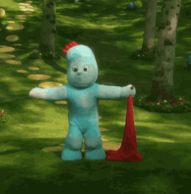 In The Night Garden Iggle Piggle GIF - In The Night Garden The Night Garden Night Garden GIFs