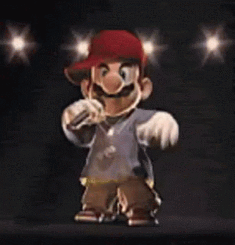 Mario Is High Rap GIF - Mario Is High Rap Music GIFs