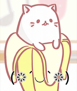 Banana Cat Cute GIF - Banana Cat Cute Sleeping Cat GIFs
