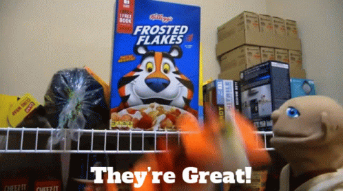 Sml Tony The Tiger GIF - Sml Tony The Tiger Frosted Flakes GIFs