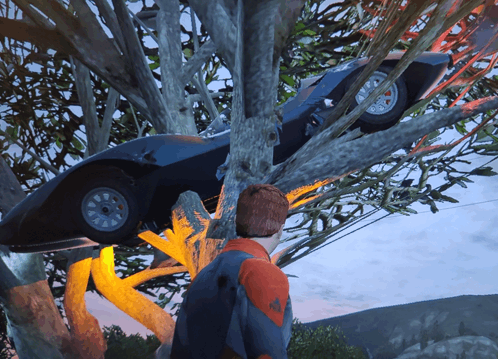 Gta 5 Car Stuck GIF - Gta 5 Car Stuck Emilbum Gifs GIFs