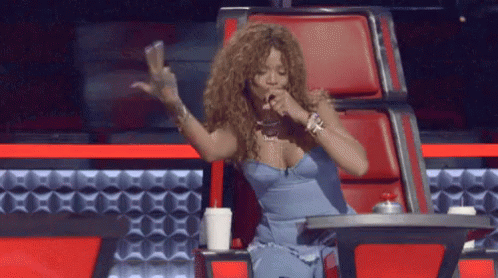 Gettin It GIF - Rihanna The Voice Yes GIFs
