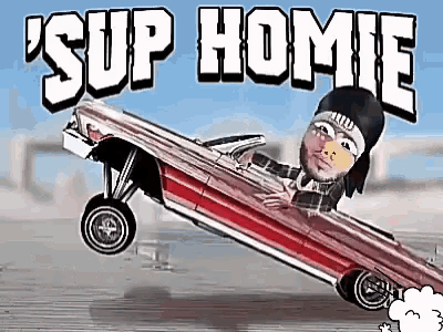 Sup Homie Ride GIF - Sup Homie Ride Hydraulics GIFs