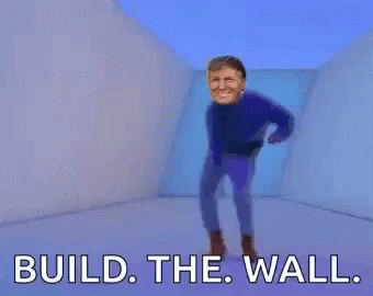 Trump Build The Wall GIF - Trump Build The Wall Dance GIFs