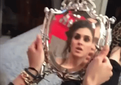 Mirror Mirror On The Wall  GIF - Britneyfurlan Mirror Joanrivers GIFs