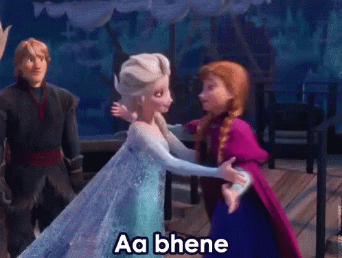 Aa Bhene GIF - Frozen Elsa Anna GIFs