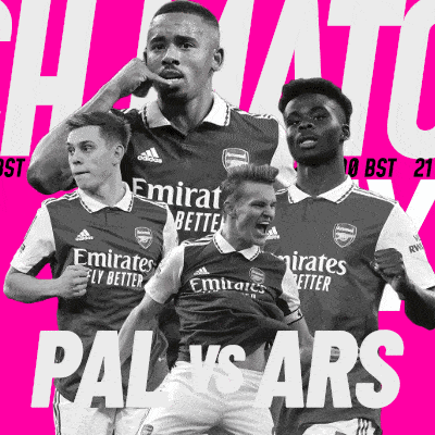 Crystal Palace F.C. Vs. Arsenal F.C. Pre Game GIF