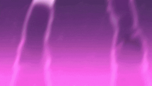 a close up of a person 's legs with purple and white stripes