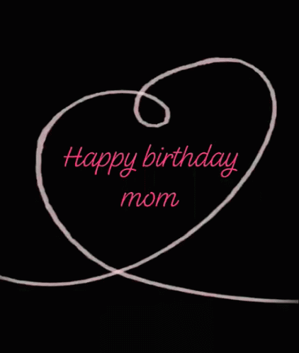 Happy Birthday Mom Love GIF - Happy Birthday Mom Love Heart GIFs