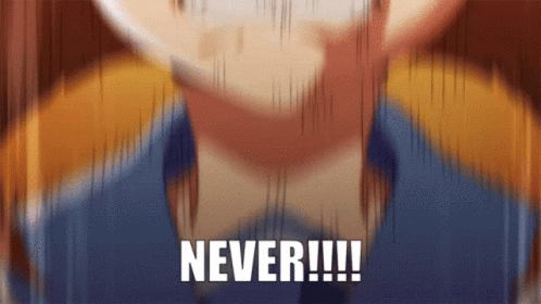 Never Anime GIF - Never Anime Rage GIFs