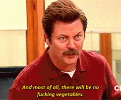 Planning A Potluck GIF - Ron Swanson Nick Offerman Parks And Recreation GIFs