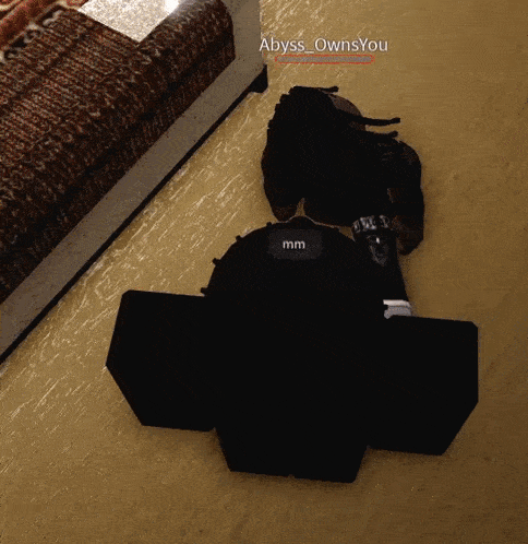 a person in a video game with the name abyss on the screen