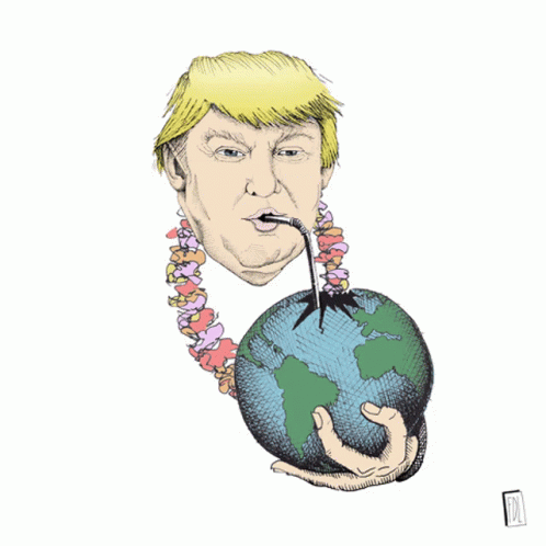 Trump Sip GIF - Trump Sip Earth GIFs
