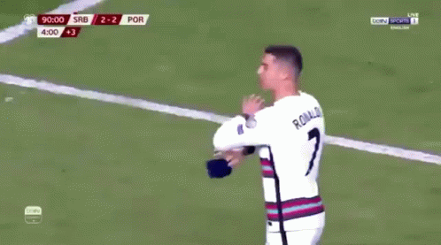 Cristiano Ronaldo Friendly Gesture GIF