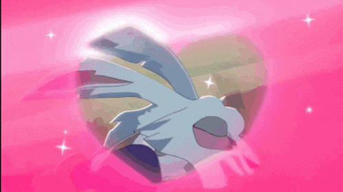 a cartoon drawing of a bird in a heart shaped frame